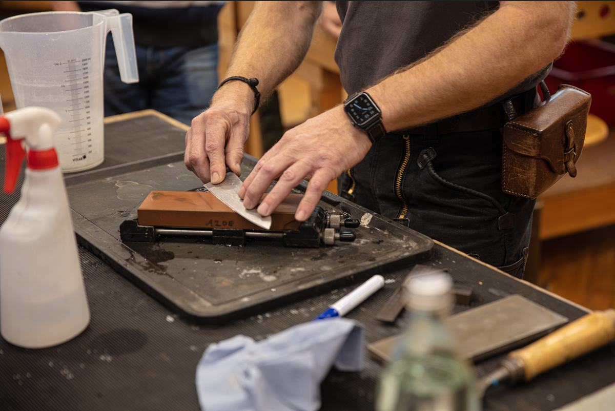 Sharpening Fine Knives